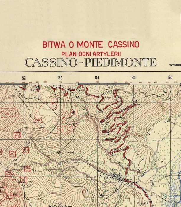 Bitwa o Monte Cassino. 1944.