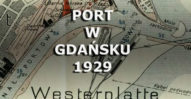 Port w Gdańsku. 1929.